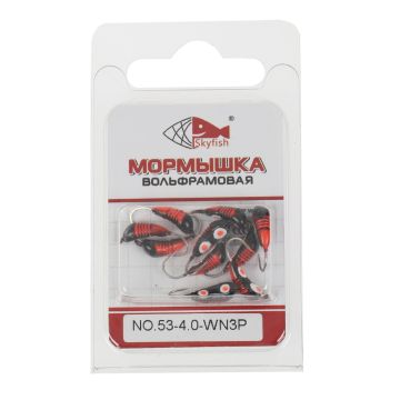 Мормышка вольф. SKYFISH "Куколка с ушком", крашеная  №53-4.0-WN3P